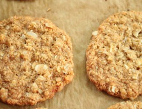 Almond and Oatmeal Cookies