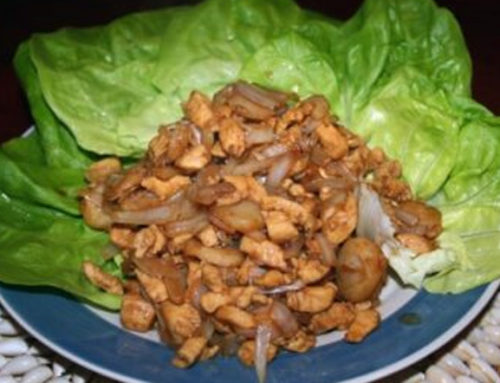 P.F. Chang’s Lettuce Wraps with Chicken